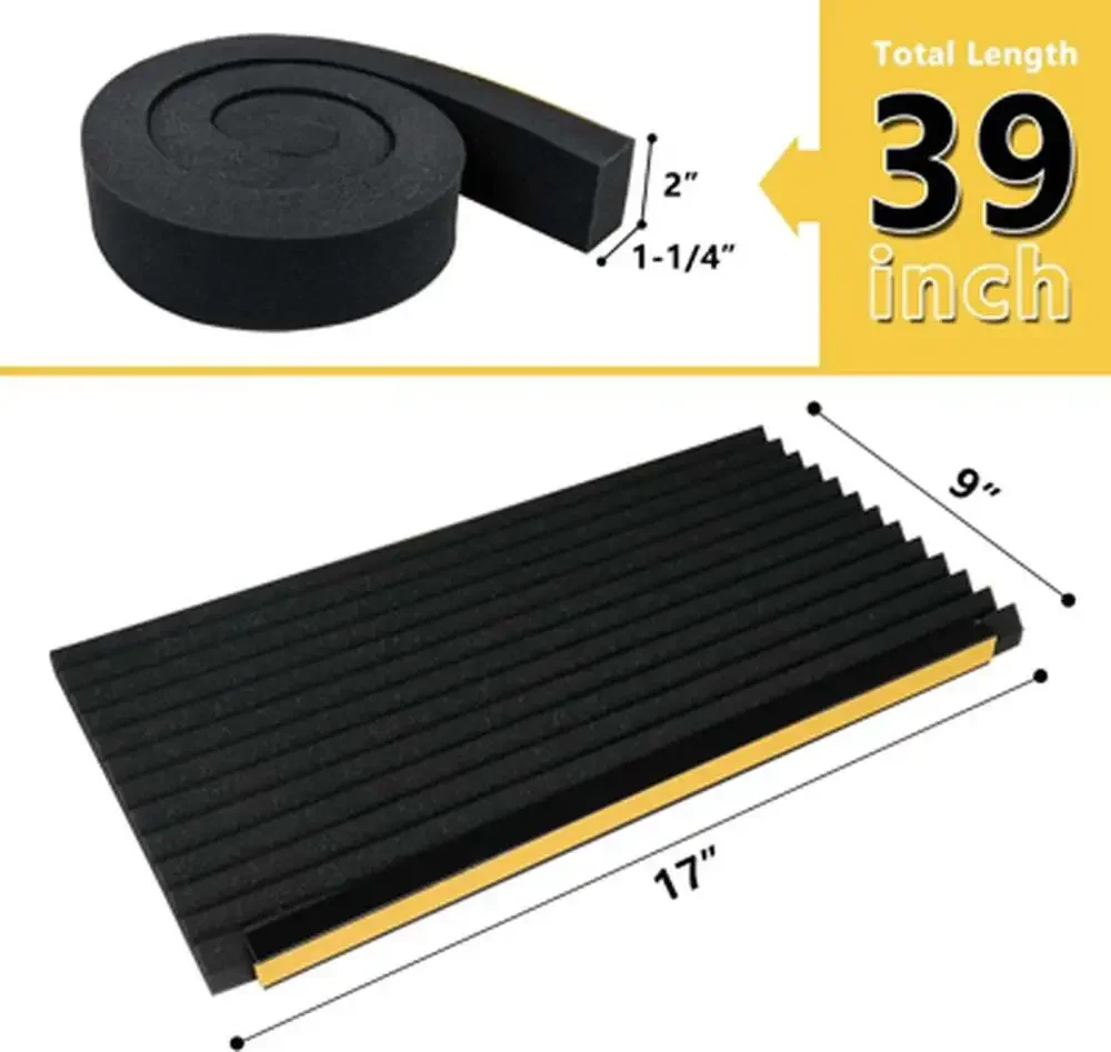 Window Air Conditioner Insulation Panels Foam Sealing Strip Kit 17X9 Inches For
